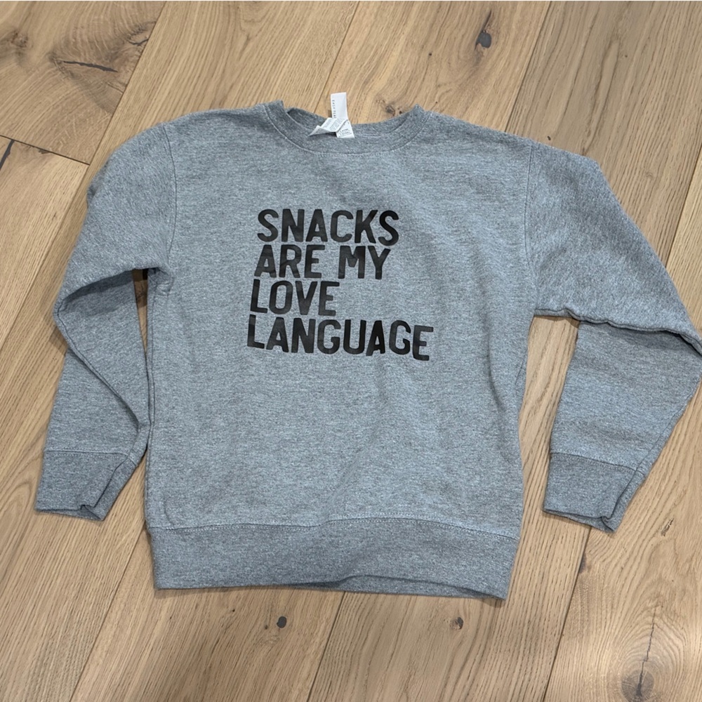 Gray Kid’s Sweatshirt - size 7